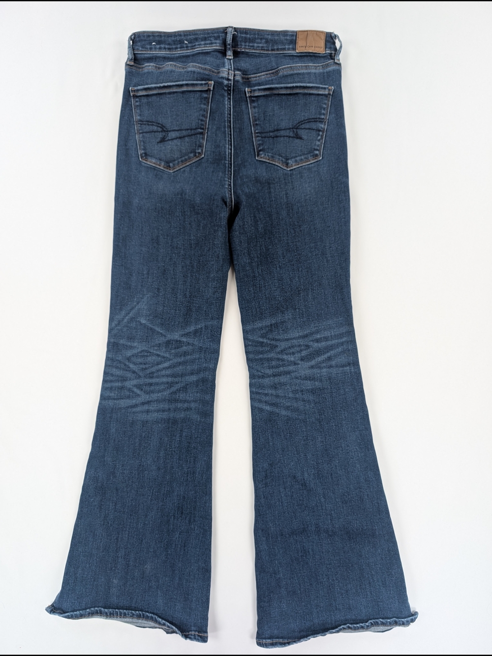 American Eagle Super Hi-Rise Flare Jeans - Picture 2 of 7